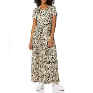 Amazon Essentials Patterned Maxi Dress Size Medium Like New